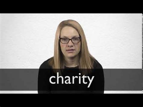 CHARITY 释义 .